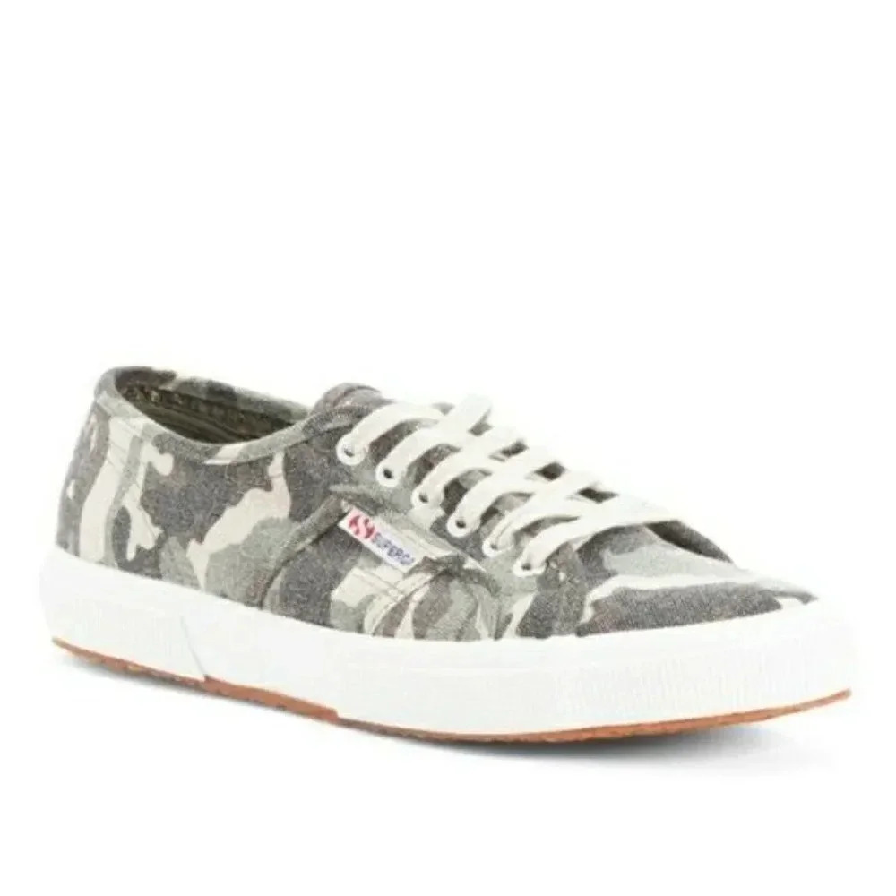 Superga Camo Canvas Sneaker